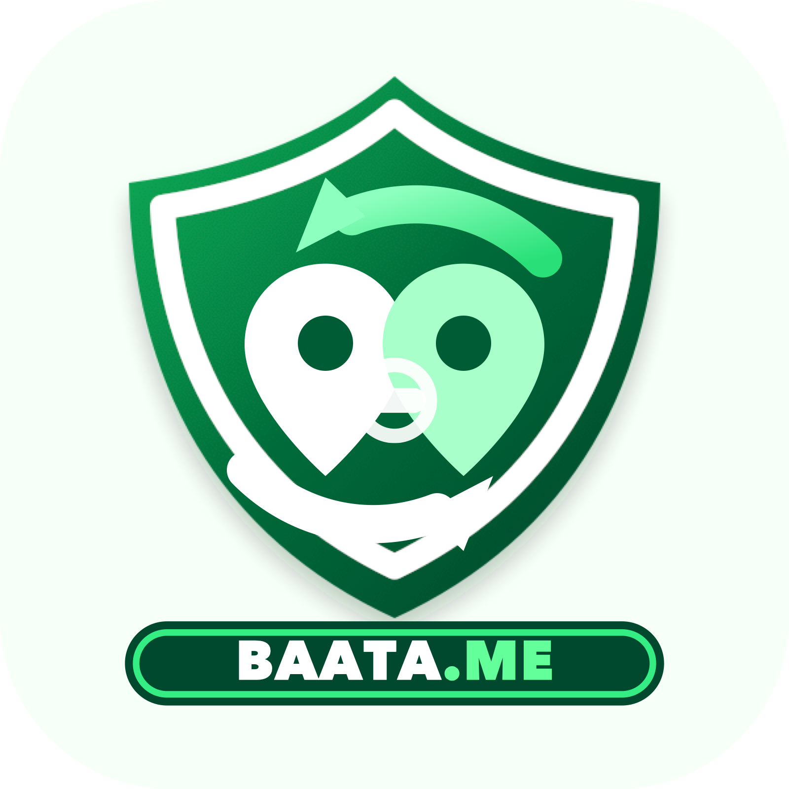 BAATA.ME logo lockup